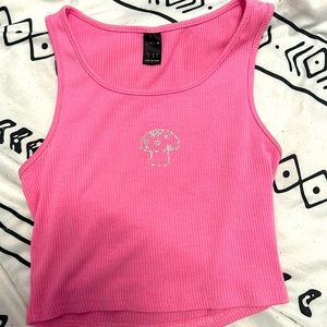 tight fitting crop top from SHEIN